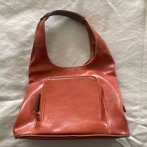 Nine West Women's Orange Small Hobo Shoulder Bag